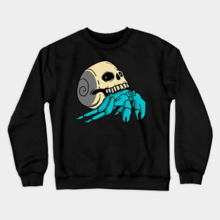 Skull Hermit Crab Crewneck Sweatshirt